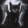 Bat Cat Wall Canvas Plaque by Spiral Direct - Wall Art's by Spiral Direct