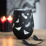 Bat Stemless Wine Glass - Stemless Wine Glass by Spirit of equinox