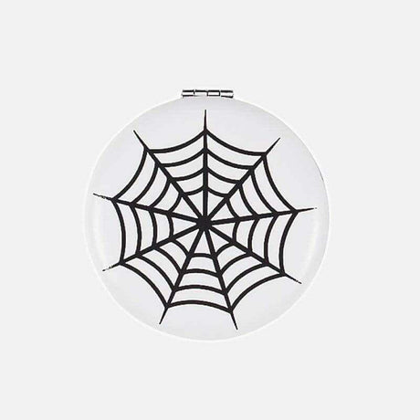The Fashion Gift Shop: Bats and Spiderwebs Compact Mirrors for Quick Touch - Ups by Spirit of equinox, Compact Mirror
