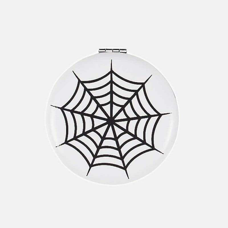 The Fashion Gift Shop: Bats and Spiderwebs Compact Mirrors for Quick Touch - Ups by Spirit of equinox, Compact Mirror