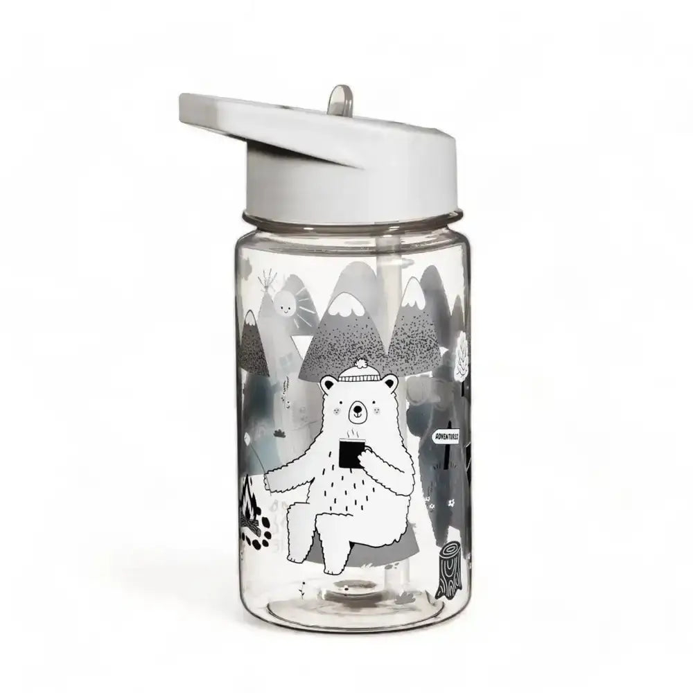 Polar Bears Adventure Childs Drink Bottle by Sass and Belle