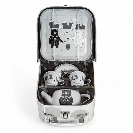 The Fashion Gift Shop: Bear Adventure Kids' Tea for Two Set by Sass and Belle, Children Tea Sets