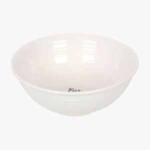 The Fashion Gift Shop: Bee Happy Ceramic Tableware, Breakfast Bowl by Jones Home & Gifts, Ceramic & Pottery Glazes