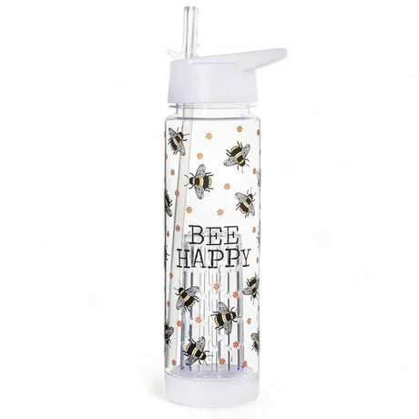 The Fashion Gift Shop: Bee Happy Water Bottle with Infuser by Sass and Belle, Drinking Bottles