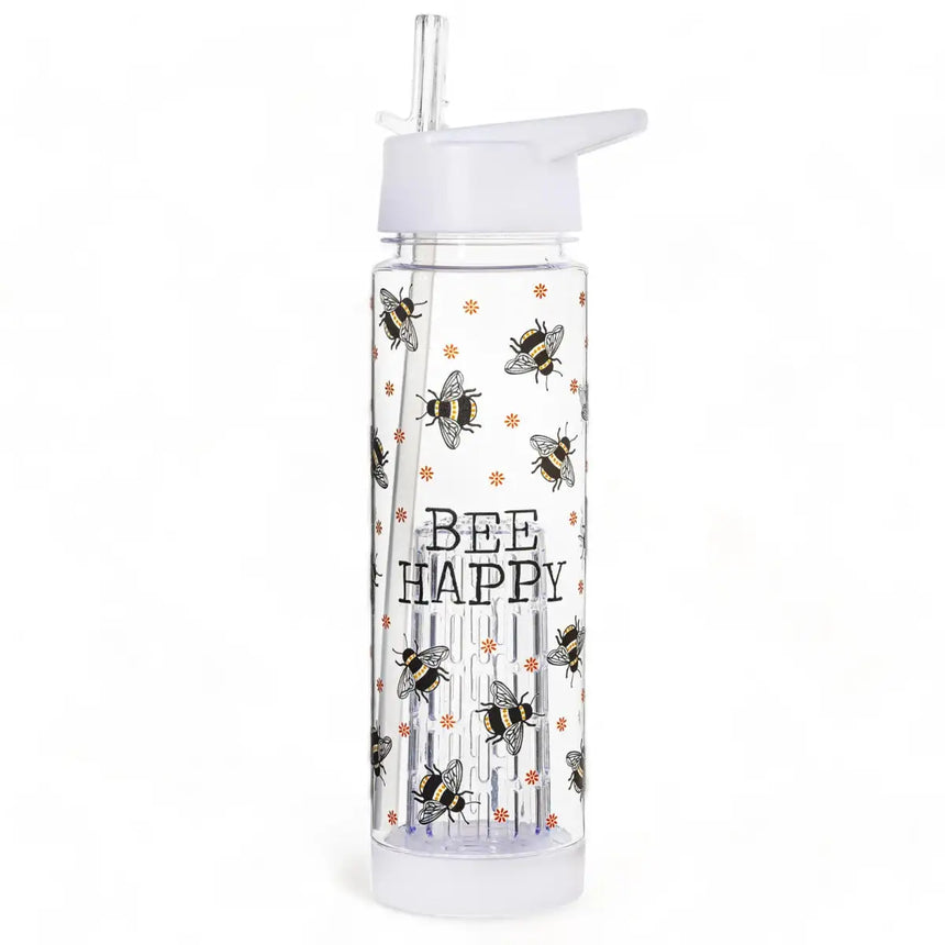 The Fashion Gift Shop: Bee Happy Water Bottle with Infuser by Sass and Belle, Drinking Bottles