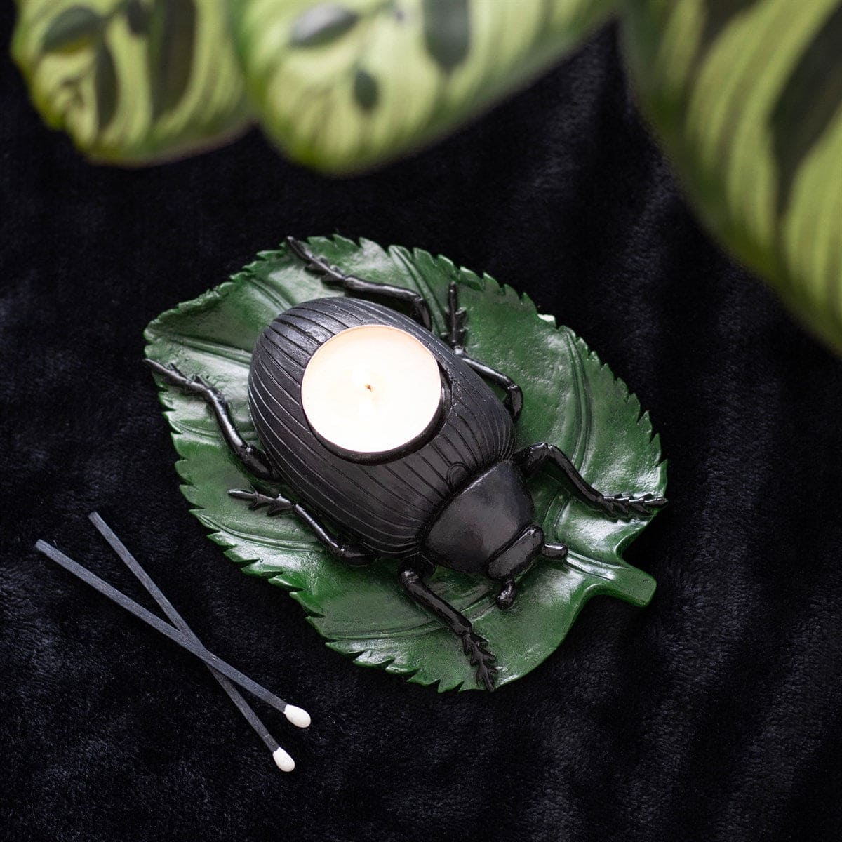 Beetle Tealight Candle Holder - Tea Light Holder by Spirit of equinox