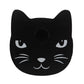 Black Cat Face Spell Candle Holder - Candle Holders by Spirit of equinox