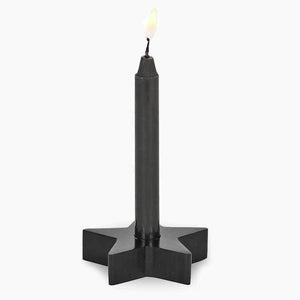 The Fashion Gift Shop: Black Star Spell Candle Holder for Magic Candle Use by Spirit of equinox, Candle Holders