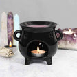 The Fashion Gift Shop: Witches Cauldron Black Wax - Melt Warmer and Oil Burner by Spirit of equinox, Oil Burner & Wax Melters