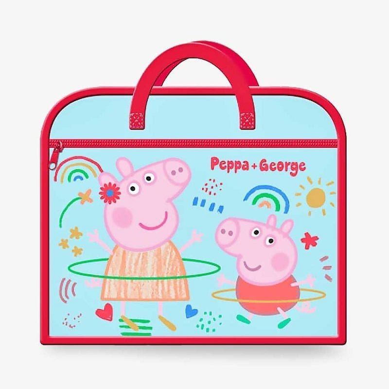 Peppa & George Pig School Book Bag - Book Bag by Peppa Pig