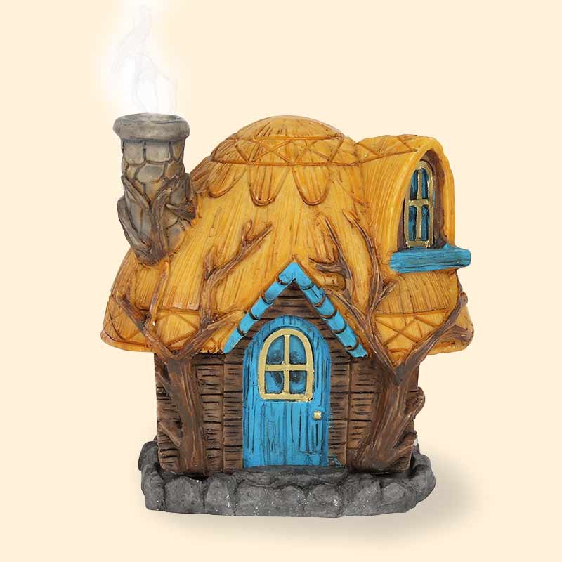 Fairy Home's Cottage Incense Cone Burner by Lisa Parker - Incense Holders by Lisa Parker