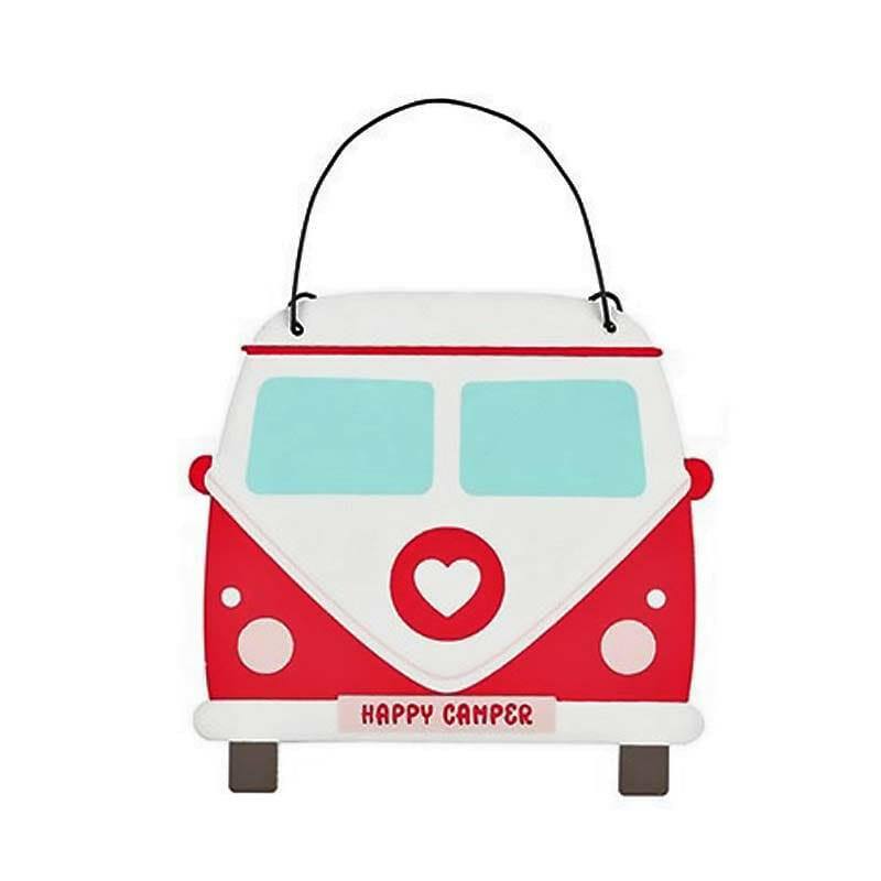 The Fashion Gift Shop: Retro Camper Van, Caravan Hanging Decor, Ideal Gifts For Fans by The Open Road, Hanging Decoration