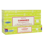 Cannabis Incense Sticks by Satya - Hand Rolled - Vegan Friendly - Incense Sticks by Satya