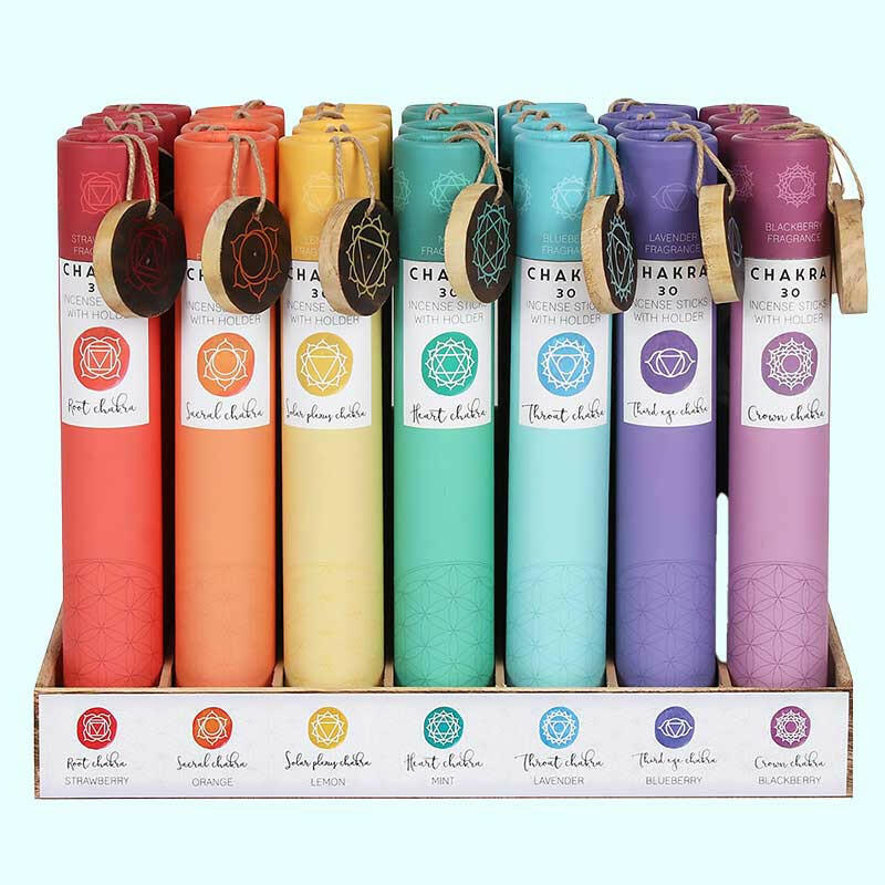 The Fashion Gift Shop: Chakra Incense Sticks with Holder by The Seven Chakra, Incense Sticks