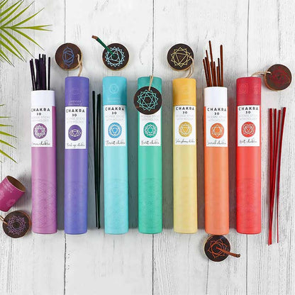 Chakra Incense Sticks with Holder - Incense Sticks by The Seven Chakra