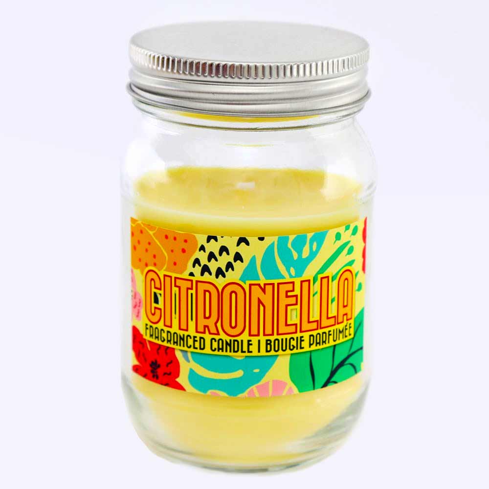Citronella Outdoor Living Jar Candle - Candles by Citronella