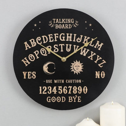 Classic Talking Board Wall Clock - Wall Clocks by Jones Home & Gifts