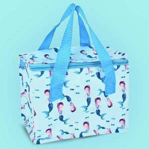 Mermaids Cooler Lunch Picnic Bags - Insulated lunch bag by Jones Home & Gifts