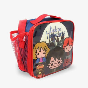 The Fashion Gift Shop: Official Harry Potter Hogwarts Lunch Cool Bag With Bottle Holder by Spiderman, Insulated lunch bag