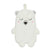 Cosy Polar Bear Hot Water Bottle, Super Soft, with Hanging Loop by Sass and Belle