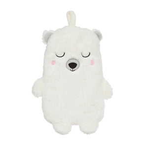 Cosy Polar Bear Hot Water Bottle, Super Soft, with Hanging Loop - Hot Water Bottles by Sass & Belle