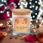 Crunchy Leaves Autumn Candle with Glass Jar and Matching Box - Candles by Elements