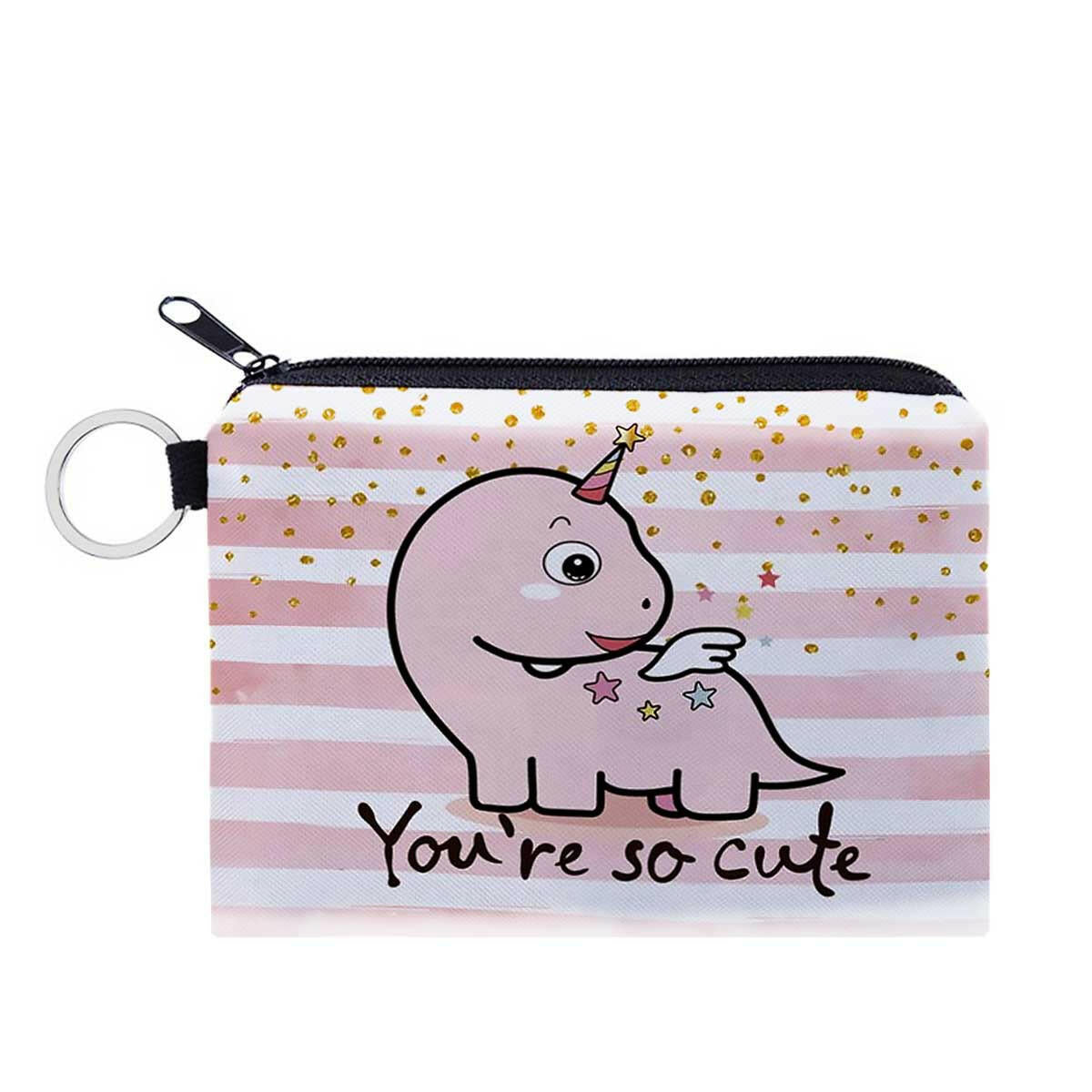 Cute Boys Girls Dinosaur Zipped Purses Coin Wallets  Fashion Accessories  The Fashion Gift Shop .