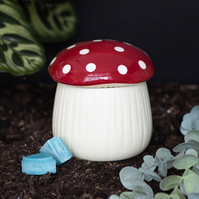 Dark Forest Mushroom Shaped Oil Burner and Wax Warmer - Oil Burner & Wax Melters by Spirit of equinox