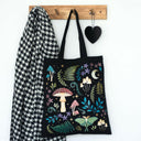 Dark Forest Print Cotton Tote Bag for Eco-Friendly Style