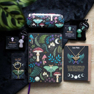 The Fashion Gift Shop: Dark Forest Print Glasses Case with Microfiber Cloth by Spirit of equinox, Eyewear Cases & Holders
