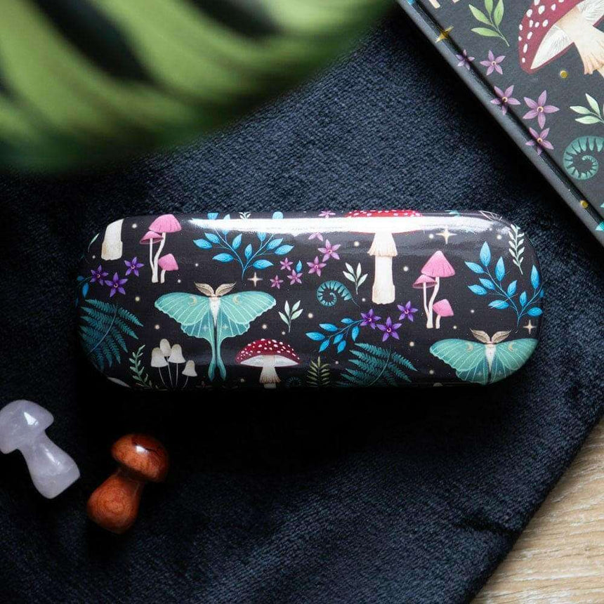 The Fashion Gift Shop: Dark Forest Print Glasses Case with Microfiber Cloth by Spirit of equinox, Eyewear Cases & Holders