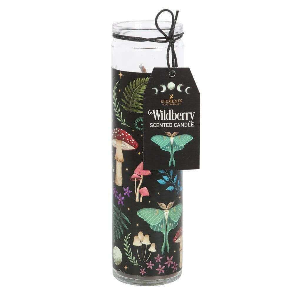 Dark Forest Wild Berry Tube Candle by Jones Home & Gifts