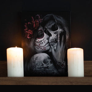 Dead Kiss by Spiral Direct Wall Art Canvas Wall Decor - Wall Art's by Spiral Direct