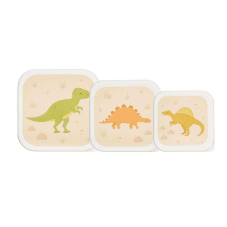 The Fashion Gift Shop: Desert Dino Lunch Boxes - Set of 3 by Sass and Belle, Lunch Boxes