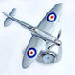 Spitfire Aircraft Clock Diecast Metal - Desk & Shelf Clocks by Widdop Bingham