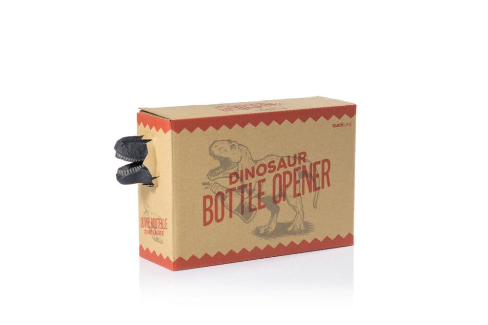 Dinosaur Bottle Opener - Cast-Iron T-Rex Dino For Biting off Bottle Caps - Bottle Openers by Suck UK