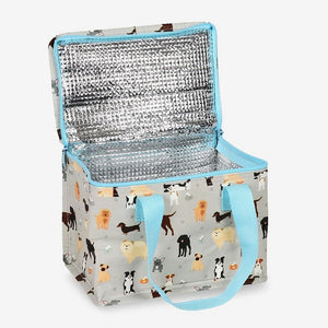 Dog Print Cooler Lunch Bag, Made from Recycled Plastic - Insulated lunch bag by Jones Home & Gifts
