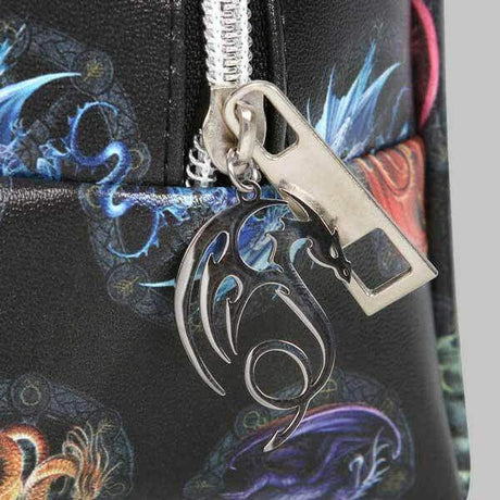 The Fashion Gift Shop: Dragons of the Sabbats Cosmetic Makeup Toiletry Bag by Anne Stokes by Anne Stokes, Cosmetic Bags