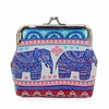 Elephant Coin Purse Ladies Faux Leather Card Holder - Style 4