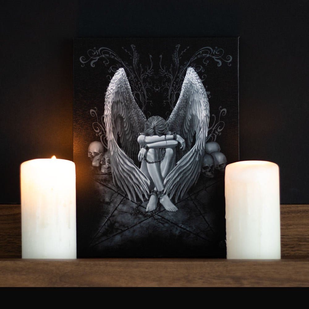 Enslaved Angel Wall Art Canvas Plaque by Spiral Direct - Wall Art's by Spiral Direct