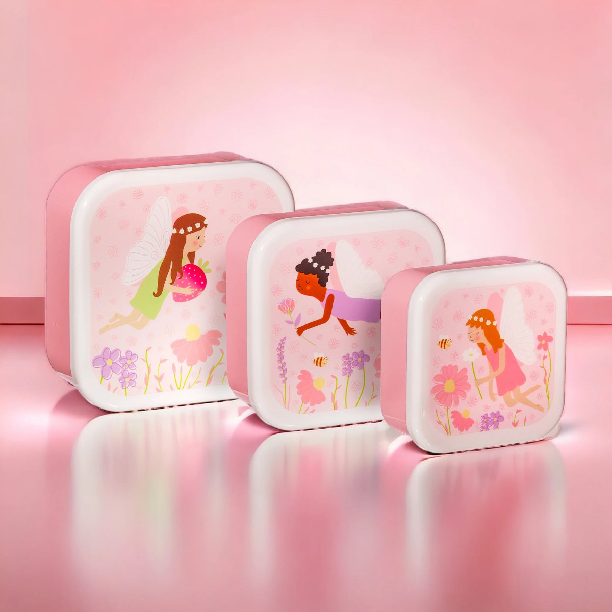 Fairy Lunch Boxes - Set of 3 - Lunch Boxes by Sass & Belle