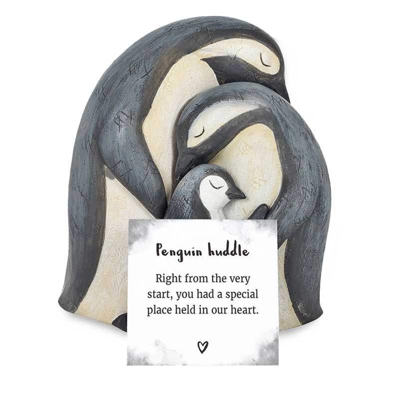 Family of Penguins Huddled Together - Ornaments by Jones Home & Gifts