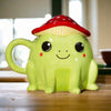 Fergus Frog Mug With Mushroom Lid by Sass and Belle.