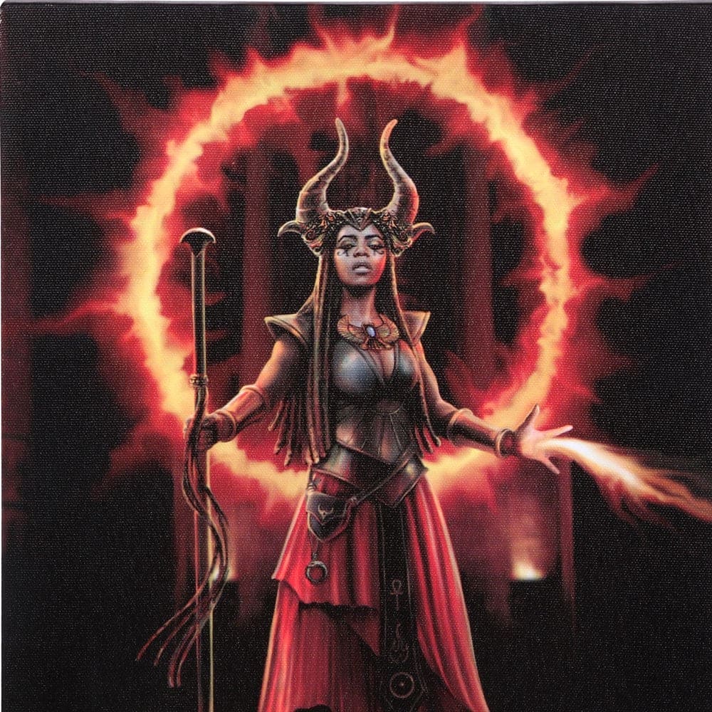 Fire Element Sorceress Canvas Wall Art by Anne Stokes - Wall Art's by Anne Stokes