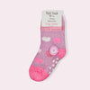Fluffy Baby Slipper Socks Newborn to 24 Months - Purple