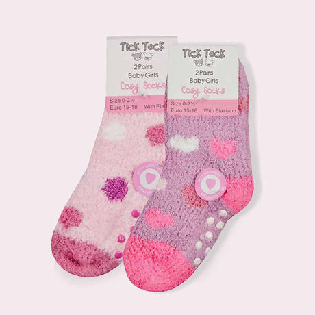 The Fashion Gift Shop: Fluffy Baby Slipper Socks Newborn to 24 Months by Tick Tock, Novelty Socks
