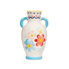 Folk Floral Small Vase Assorted Colours - Blue