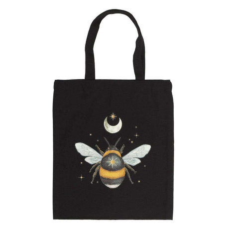 The Fashion Gift Shop: Forest Bee Cotton Tote Bag, Shopping Reusable Bags Eco - Friendly by Spirit of equinox, Lunch Boxes & Totes