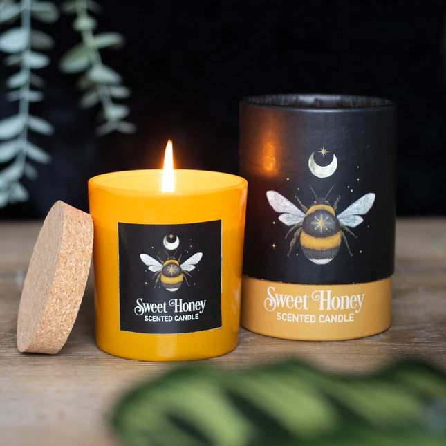 Forest Bee Sweet Honey Candle with Box - Candles by Jones Home & Gifts