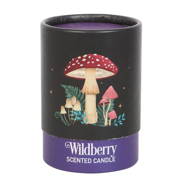 Forest Mushroom Wild berry Candle with Box - Candles by Jones Home & Gifts